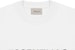 Fear of God ESSENTIALS 3D Silicon Applique Boxy Long Sleeve T-Shirt White