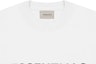 Lookbook Fear of God ESSENTIALS 3D Silicon Applique Boxy Long Sleeve T-Shirt White