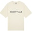 Buy Fear of God ESSENTIALS 3D Silicon Applique Boxy T-Shirt Buttercream