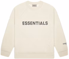 Fear of God ESSENTIALS 3D Silicon Applique Crewneck Buttercream Fear of God ESSENTIALS 3D Silicon Applique Crewneck Buttercream