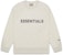 Fear of God ESSENTIALS 3D Silicon Applique Crewneck Oatmeal Heather