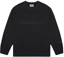 Fear of God ESSENTIALS 3D Silicon Applique Crewneck Dark Slate/Stretch Limo/Black Fear of God ESSENTIALS 3D Silicon Applique Crewneck Dark Slate/Stretch Limo/Black