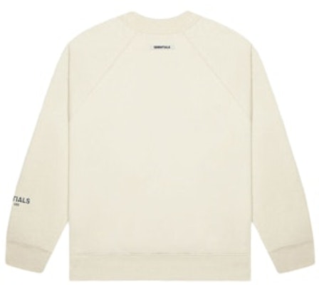 Fear of God ESSENTIALS 3D Silicon Applique Crewneck Buttercream Order Fear of God ESSENTIALS 3D Silicon Applique Crewneck Buttercream