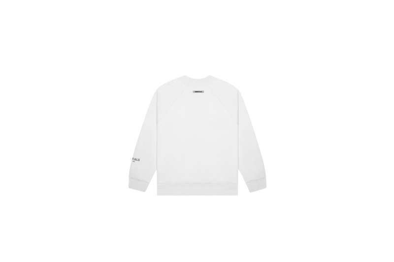 Order 피어 오브 갓 에센셜 3D 실리콘 아플리케 크루넥 화이트 
