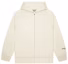 Buy Fear of God ESSENTIALS 3D Silicon Applique Full Zip Up Hoodie Buttercream