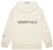 Fear of God ESSENTIALS 3D Silicon Applique Full Zip Up Hoodie Buttercream