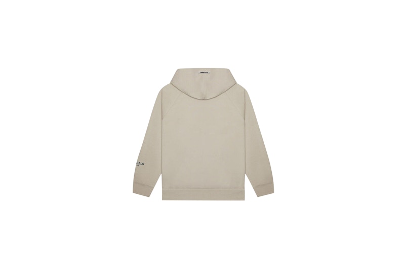 Order Sudadera Fear of God ESSENTIALS 3D Silicon Applique String/Tan Pullover