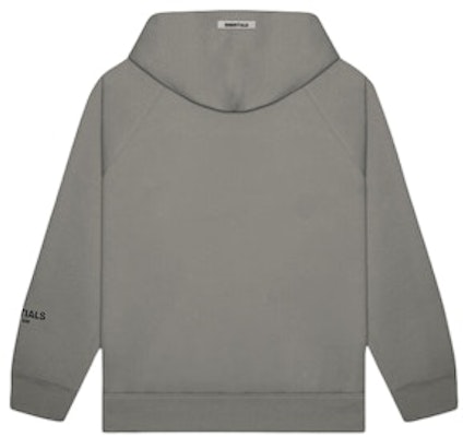 Fear of God ESSENTIALS 3D Silicon Applique Pullover Hoodie Gray Flannel/Charcoal Order Fear of God ESSENTIALS 3D Silicon Applique Pullover Hoodie Gray Flannel/Charcoal