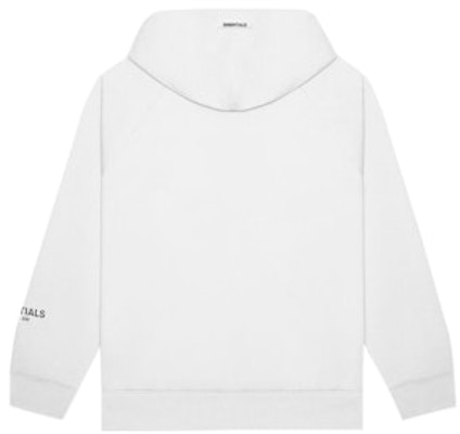 Fear of God ESSENTIALS 3D Silicon Applique Pullover Hoodie White Order Fear of God ESSENTIALS 3D Silicon Applique Pullover Hoodie White