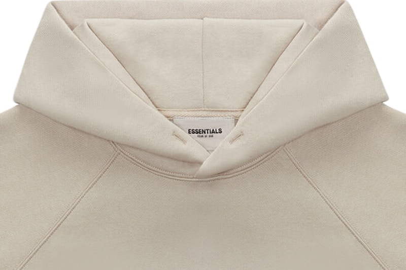 Lookbook Sudadera Fear of God ESSENTIALS 3D Silicon Applique String/Tan Pullover