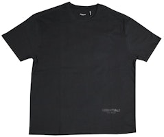 Fear of God ESSENTIALS 3M Logo Boxy T-Shirt Black/White Fear of God ESSENTIALS 3M Logo Boxy T-Shirt Black/White
