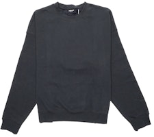 Fear of God ESSENTIALS 3M Logo Crewneck Sweatshirt Black/Black Fear of God ESSENTIALS 3M Logo Crewneck Sweatshirt Black/Black