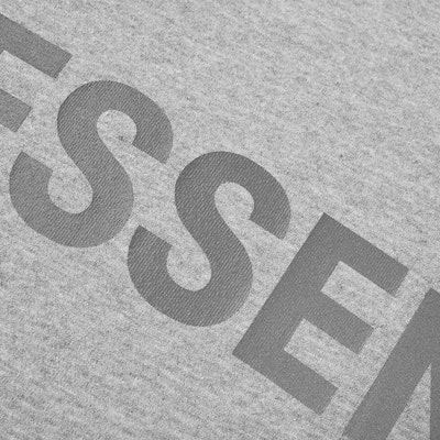 Fear of God ESSENTIALS 3M Logo Crewneck Sweatshirt Dark Heather Grey/Black Order Fear of God ESSENTIALS 3M Logo Crewneck Sweatshirt Dark Heather Grey/Black