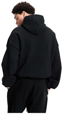 Fear of God Essentials Arch Logo Hoodie Jet Black Purchase Fear of God Essentials Arch Logo Hoodie Jet Black