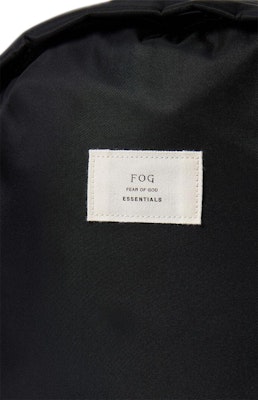 Fear of God ESSENTIALS Backpack Black Lookbook Fear of God ESSENTIALS Backpack Black