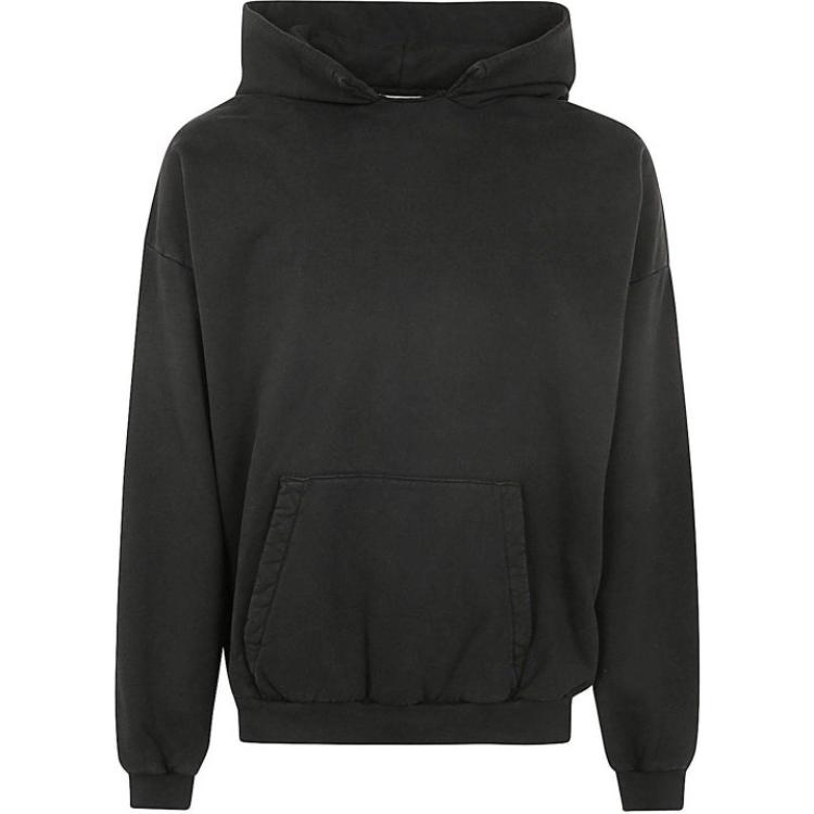 FOG Essentials Black Pullover Hoodie for Men FG850-060FLC-001
