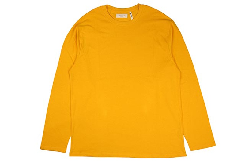 Order 피어오브갓 에센셜 박시 로고 긴팔티 (옐로우)
