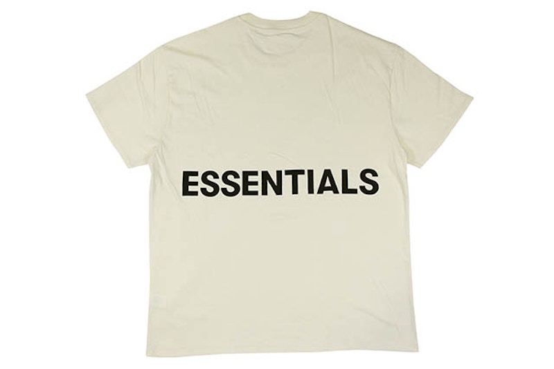 Fear of God ESSENTIALS Boxy Graphic T-Shirt Cream 圖 2