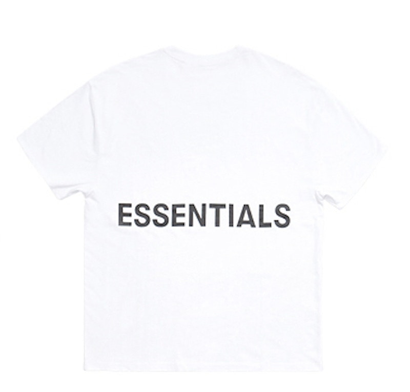 Order Fear of God ESSENTIALS Boxy Graphic T-Shirt White