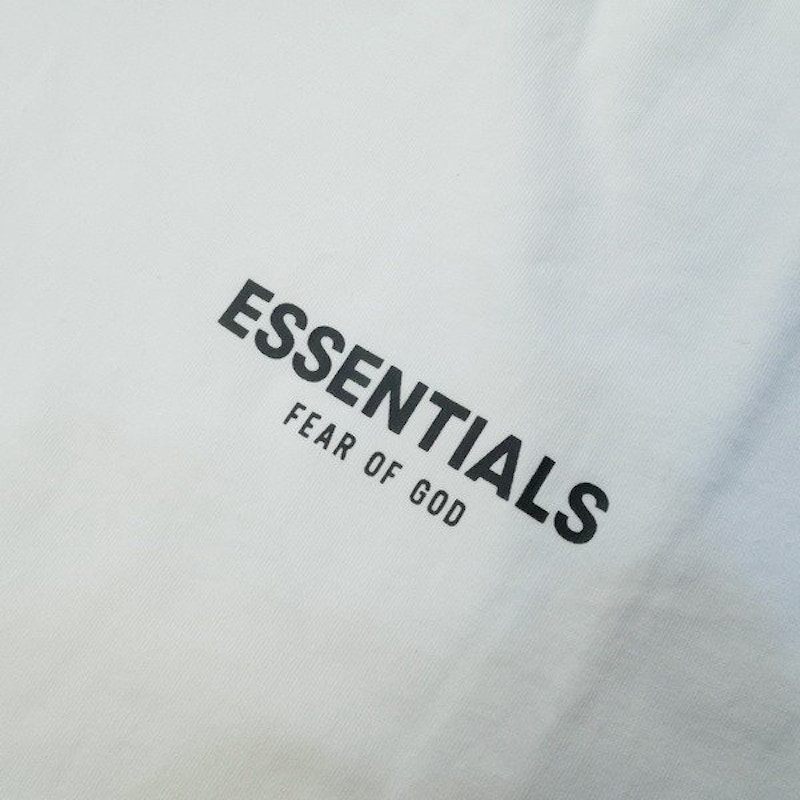 FOG ESSENTIALS Boxy Logo T-Shirt White 圖 2