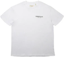 Fear of God ESSENTIALS Boxy Photo T-Shirt White Fear of God ESSENTIALS Boxy Photo T-Shirt White