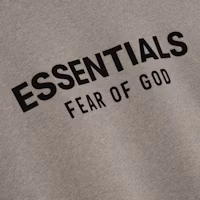 Lookbook Fear of God Essentials 經典版寬鬆抓毛連帽衫 'Homestead Heather' 192AS252051F