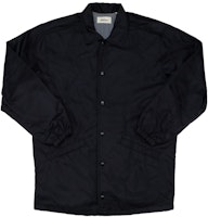 Fear of God ESSENTIALS Coach Jacket Black Fear of God ESSENTIALS Coach Jacket Black