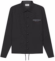 Fear of God ESSENTIALS Coaches Jacket Black Fear of God ESSENTIALS Coaches Jacket Black
