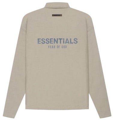 Fear of God ESSENTIALS Coaches Jacket Moss Order Fear of God ESSENTIALS Coaches Jacket Moss