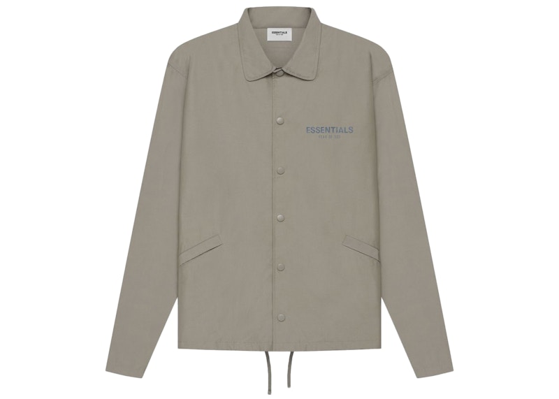 Fear of God ESSENTIALS Coaches Jacket Taupe