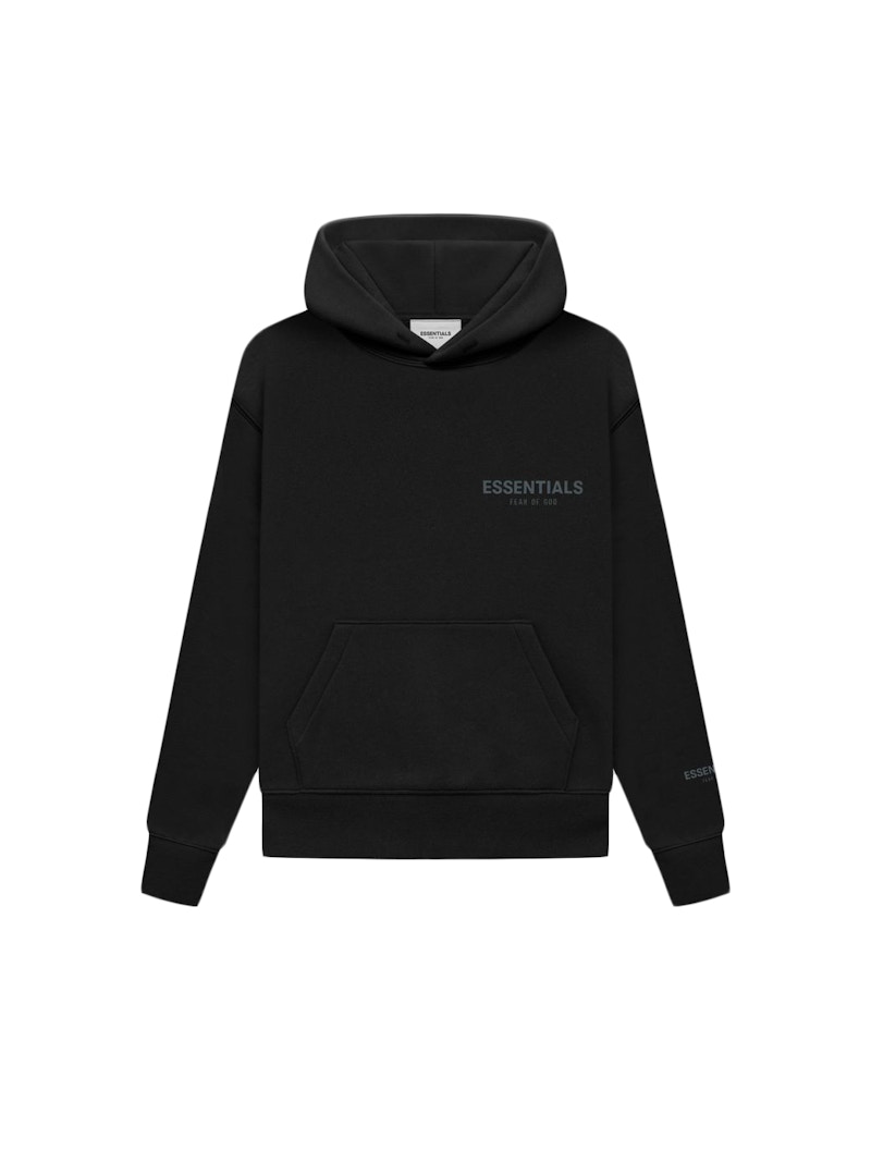 Fear of God ESSENTIALS Core Collection Pullover Hoodie Stretch Limo (Kids)