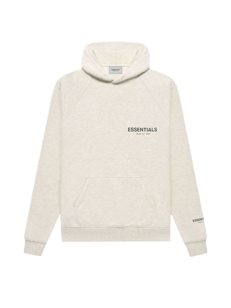 Buy Fear of God ESSENTIALS Core Collection Pullover Hoodie Light Heather Oatmeal Novelship
