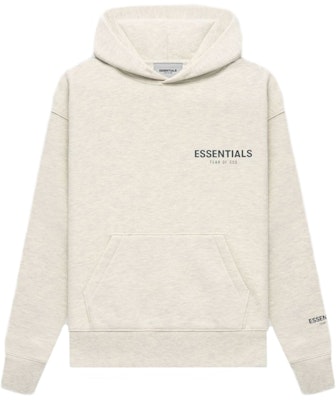 恐懼上帝 ESSENTIALS 核心系列 圓領套頭連帽衫 淺麻灰 (童裝) Buy 恐懼上帝 ESSENTIALS 核心系列 圓領套頭連帽衫 淺麻灰 (童裝)