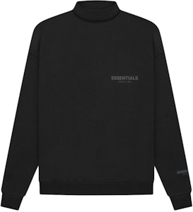 Fear of God ESSENTIALS Core Koleksi Pullover Mockneck Stretch Limo Buy Fear of God ESSENTIALS Core Koleksi Pullover Mockneck Stretch Limo