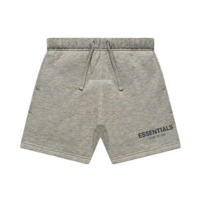 FOG ESSENTIALS Core Collection Sweatshort Dark Heather Oatmeal (Kids)