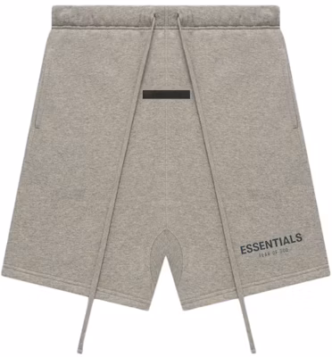 Fear of God ESSENTIALS Core Collection Sweatshort Dark Heather Oatmeal Buy Fear of God ESSENTIALS Core Collection Sweatshort Dark Heather Oatmeal