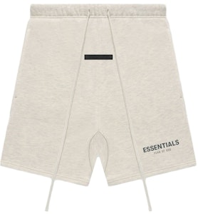 Fear of God ESSENTIALS Koleksi Core Celana Pendek Sweat Light Heather Oatmeal Buy Fear of God ESSENTIALS Koleksi Core Celana Pendek Sweat Light Heather Oatmeal