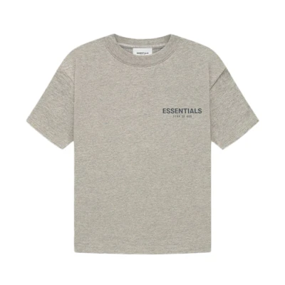 FOG ESSENTIALS Core Collection T-shirt Dark Heather Oatmeal (Kids)