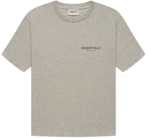 Fear of God ESSENTIALS Core Collection T-shirt Dark Heather Oatmeal Fear of God ESSENTIALS Core Collection T-shirt Dark Heather Oatmeal
