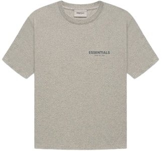 Fear of God ESSENTIALS Koleksi Teras T-shirt Dark Heather Oatmeal Buy Fear of God ESSENTIALS Koleksi Teras T-shirt Dark Heather Oatmeal