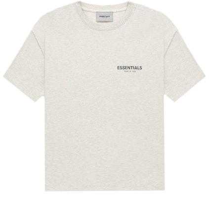 Fear of God ESSENTIALS Core Collection T-shirt Light Heather Oatmeal Buy Fear of God ESSENTIALS Core Collection T-shirt Light Heather Oatmeal