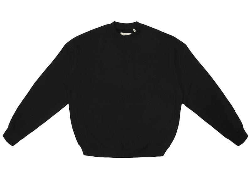 Fear of God ESSENTIALS Crew Neck Sweatshirt Black