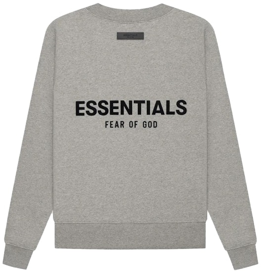 fear-of-god-essentials-crewneck-fw-22-dark-oatmeal