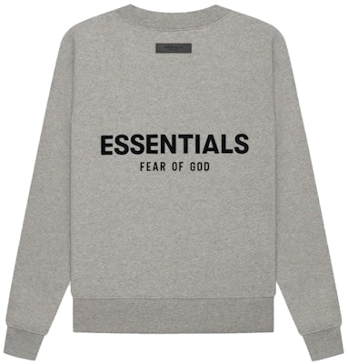 Fear of God Essentials Crewneck (FW22) Dark Oatmeal Buy Fear of God Essentials Crewneck (FW22) Dark Oatmeal