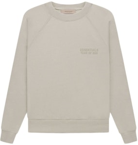 Fear of God Essentials Crewneck 'Smoke' 巴烟 Buy Fear of God Essentials Crewneck 'Smoke' 巴烟