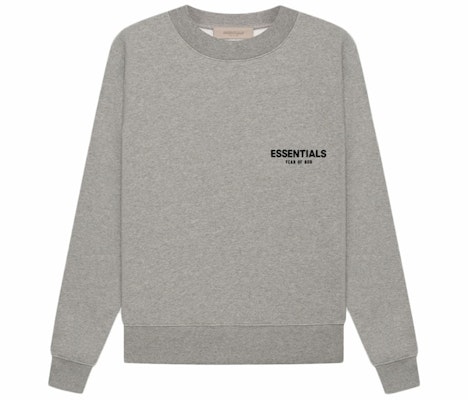 Fear of God Essentials Crewneck (SS22) Dark Oatmeal Buy Fear of God Essentials Crewneck (SS22) Dark Oatmeal