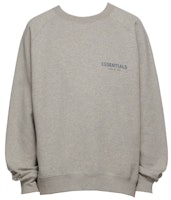 Fear of God Essentials Crewneck Sweatshirt 'Dark Heather Oatmeal' Fear of God Essentials Crewneck Sweatshirt 'Dark Heather Oatmeal'