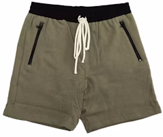 Fear of God ESSENTIALS Drawstring Sweat Shorts Silver Sage Fear of God ESSENTIALS Drawstring Sweat Shorts Silver Sage
