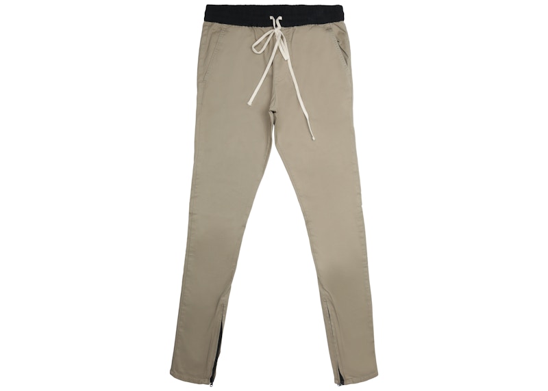 Fear of God ESSENTIALS Drawstring Trouser Pants Chinchilla