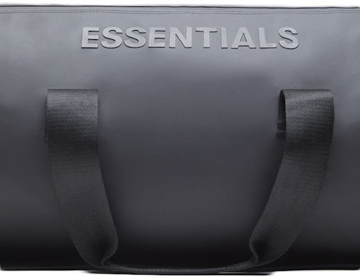 Fear of God ESSENTIALS Duffel Bag Dark Slate/Stretch Limo/Black Lookbook Fear of God ESSENTIALS Duffel Bag Dark Slate/Stretch Limo/Black